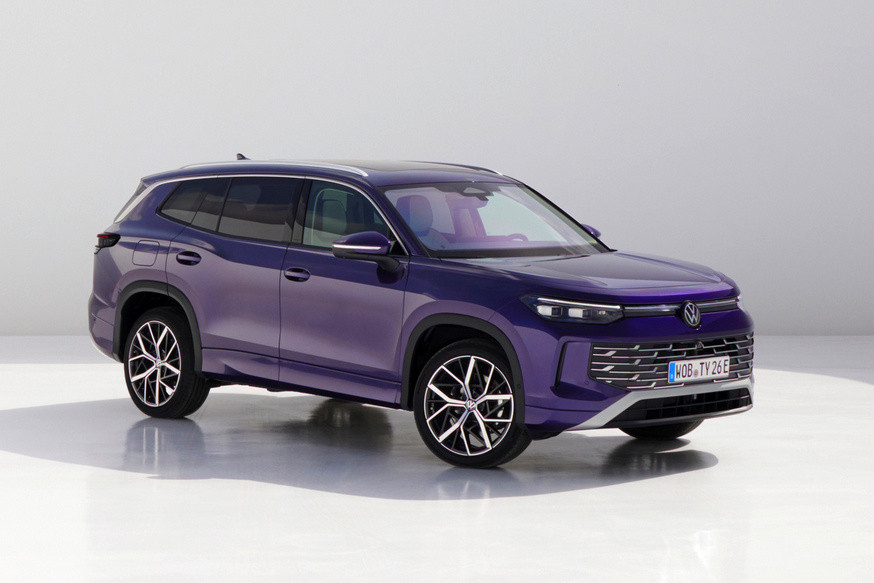 Volkswagen Tayron заменил Tiguan Allspace: длинная база и много силовых установок