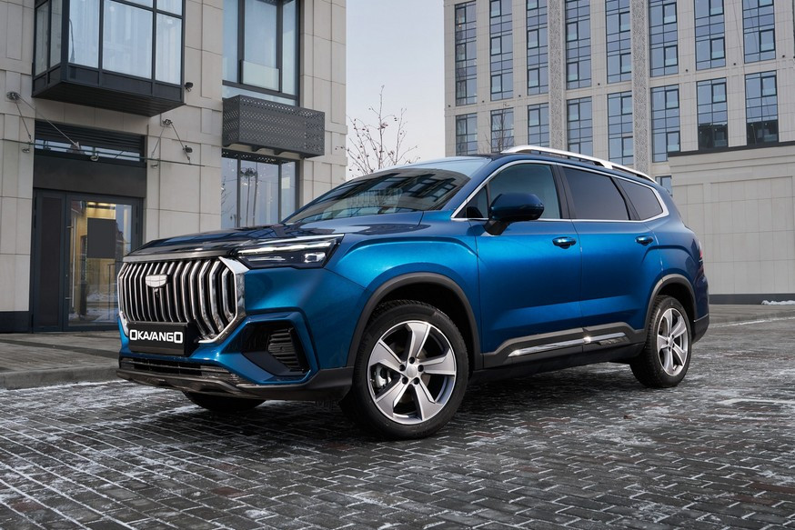 Большой кроссовер Geely Okavango обновили для России: объявлены цены