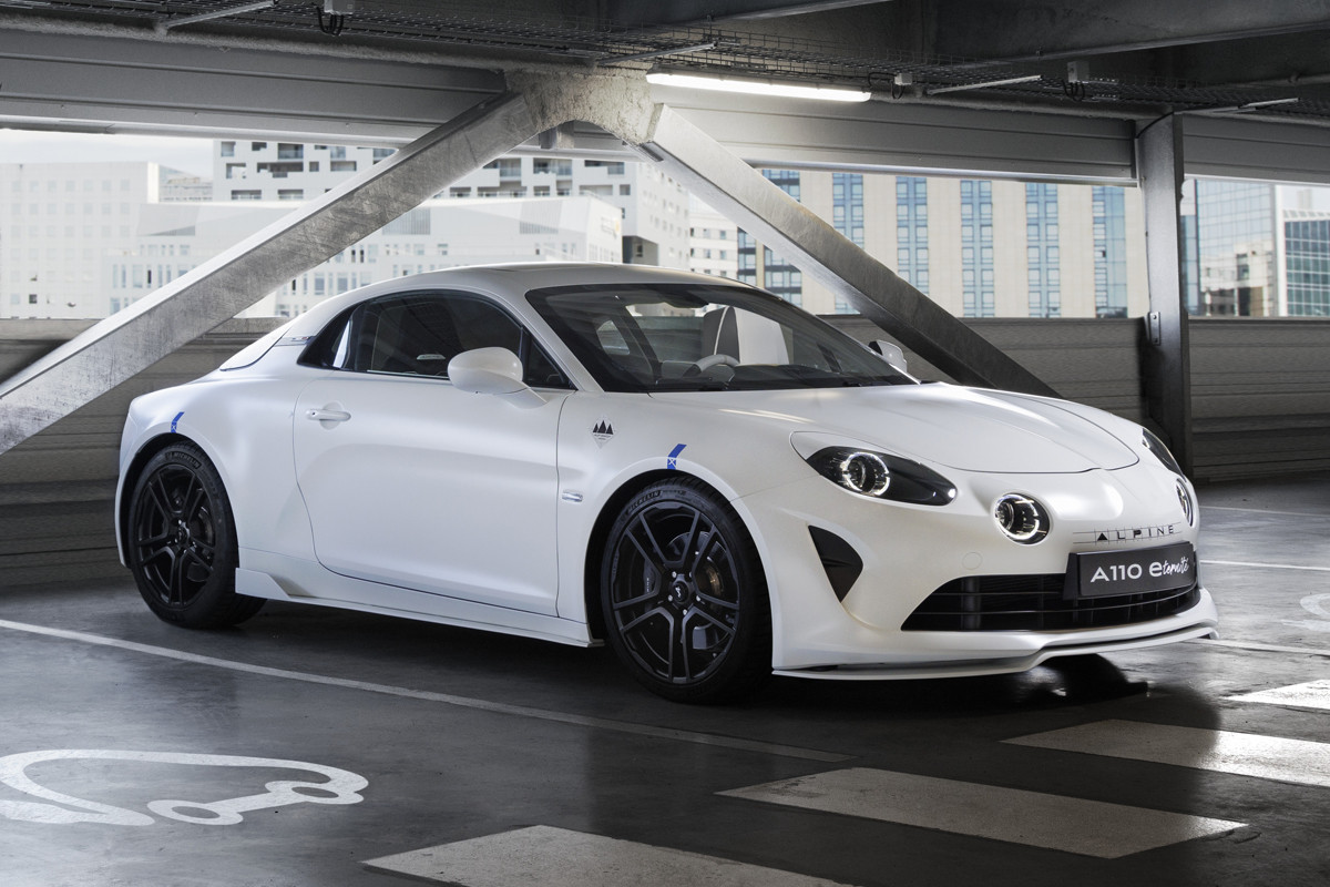 Электрический спорткар Alpine A110 окажется легче бензиновых конкурентов