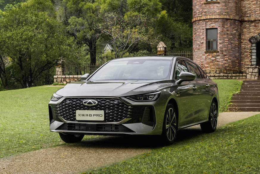 Обновлённый седан Chery Arrizo 8 Pro показали «живьём»