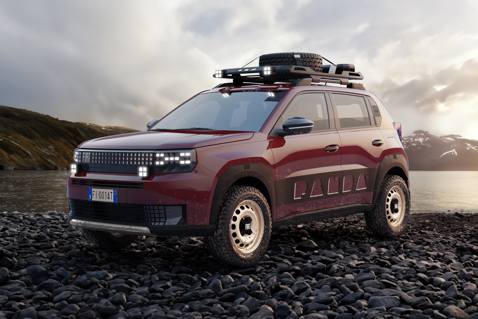 Fiat рассекретил предвестника полноприводного кросс-хэтчбека Grande Panda