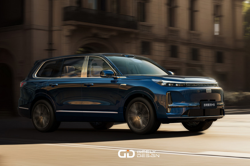 Роскошный кроссовер Geely Galaxy M9 представлен в Европе