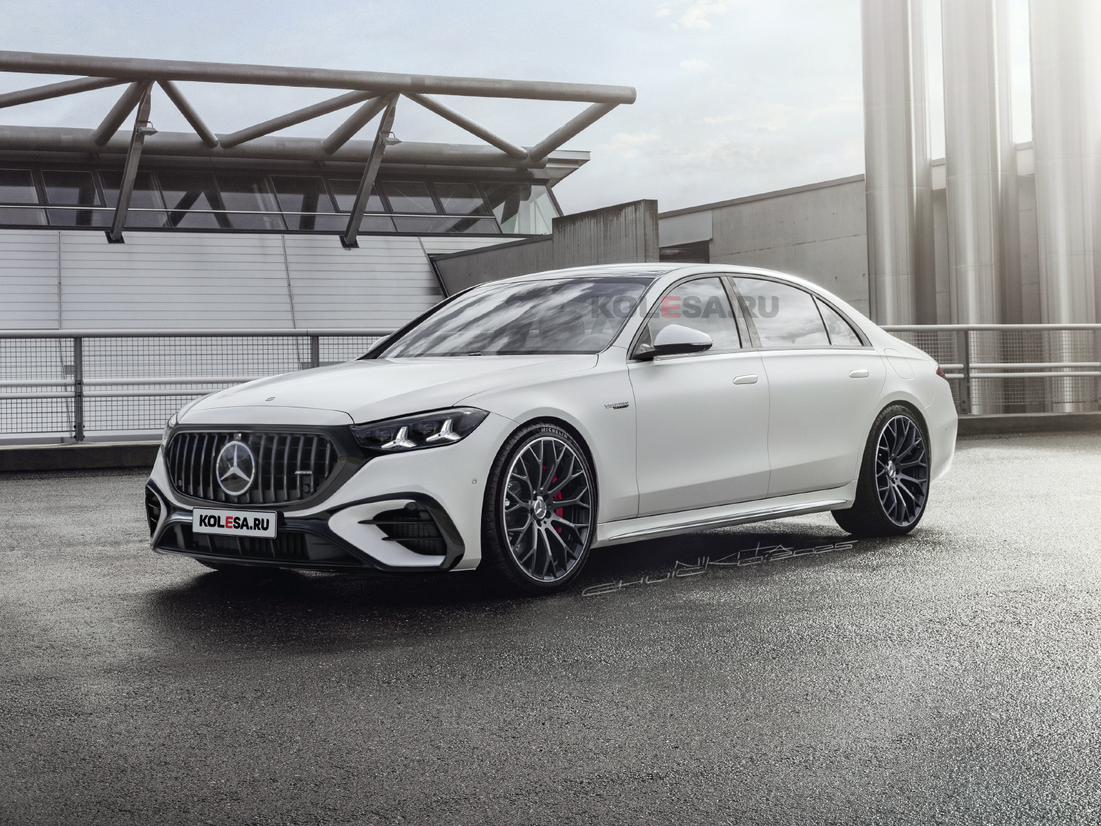 Обновлённый Mercedes-AMG S63: первые изображения