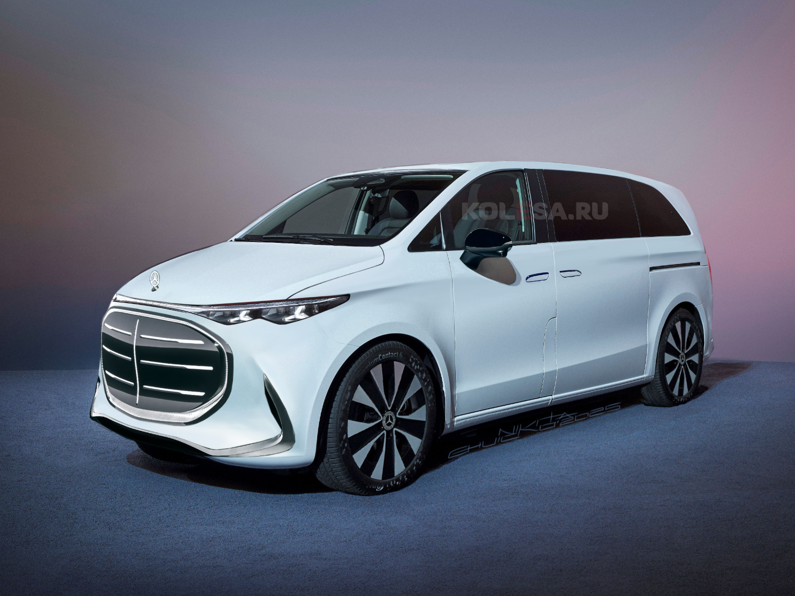 Новый Mercedes-Benz V-класса: первые изображения